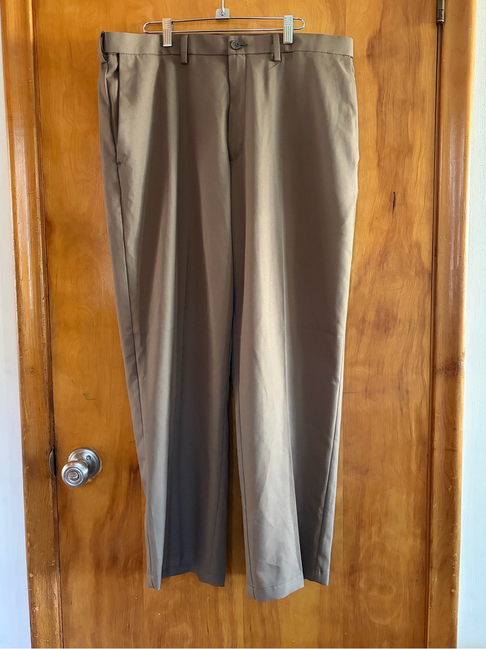 Men's Haggar Dress Pants Brown
